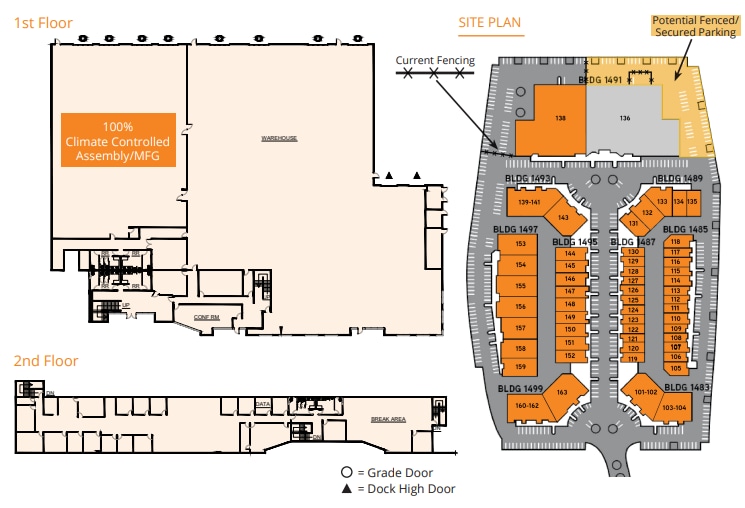 1491 Poinsettia Ave, Vista, CA for lease Floor Plan- Image 1 of 1