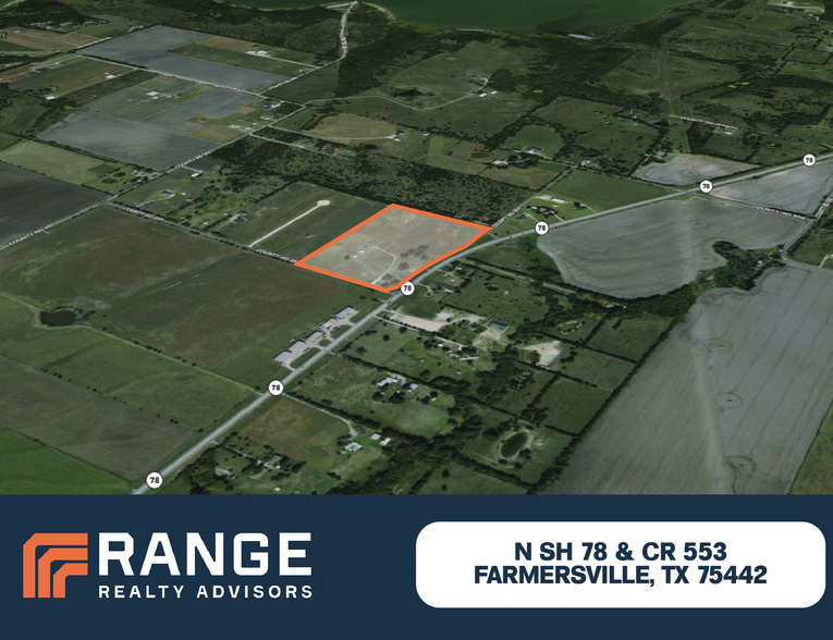 CR 553, Farmersville, TX for sale - Aerial - Image 1 of 1