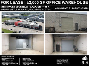 11755 W Little York Rd, Houston, TX for lease Interior Photo- Image 2 of 9