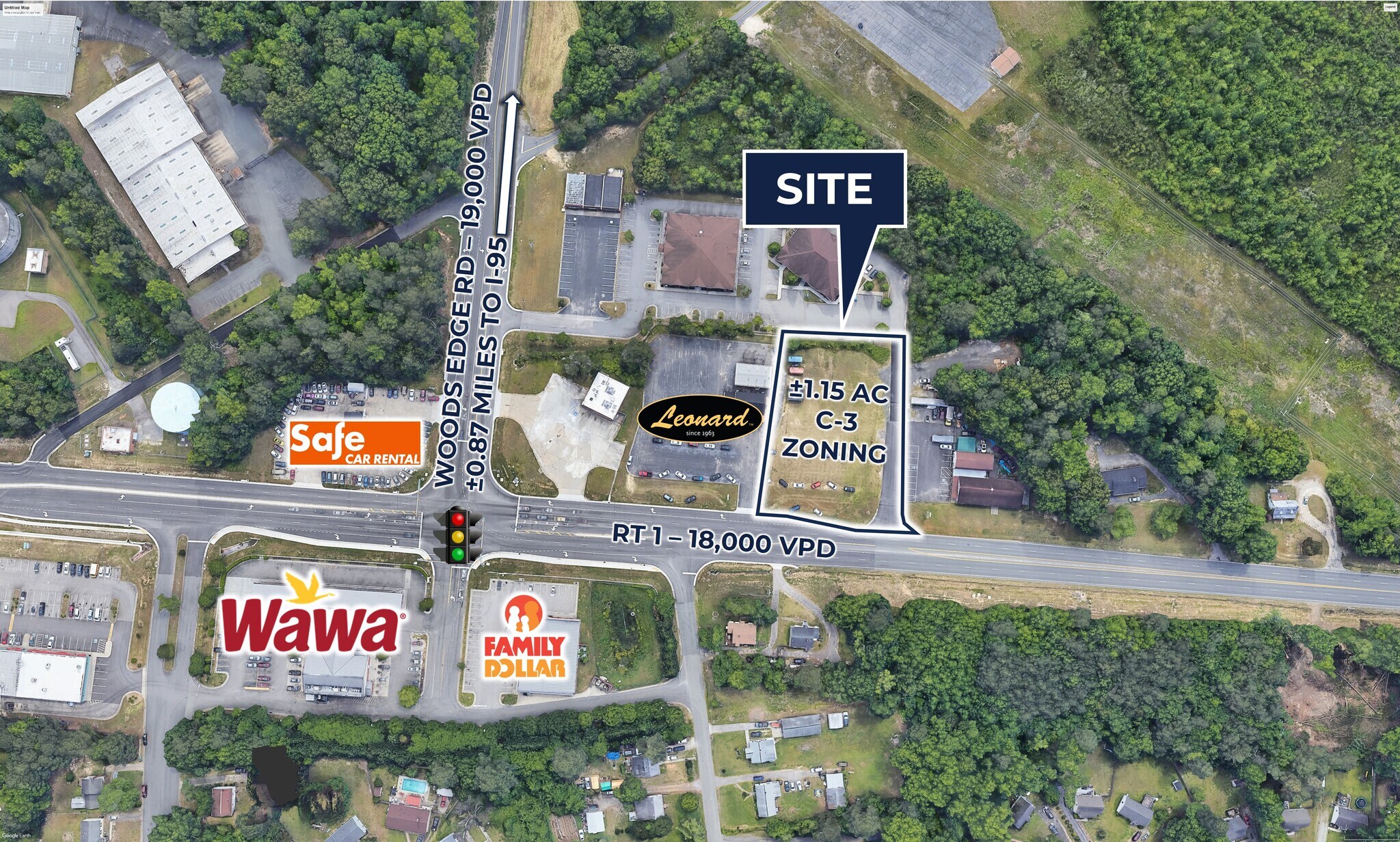 16003-16005 Route 1, Colonial Heights, VA à vendre Photo du bâtiment- Image 1 de 2