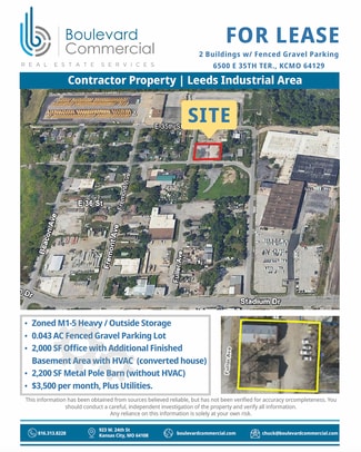 More details for 6500 E 35th Ter, Kansas City, MO - Office, Industrial for Lease