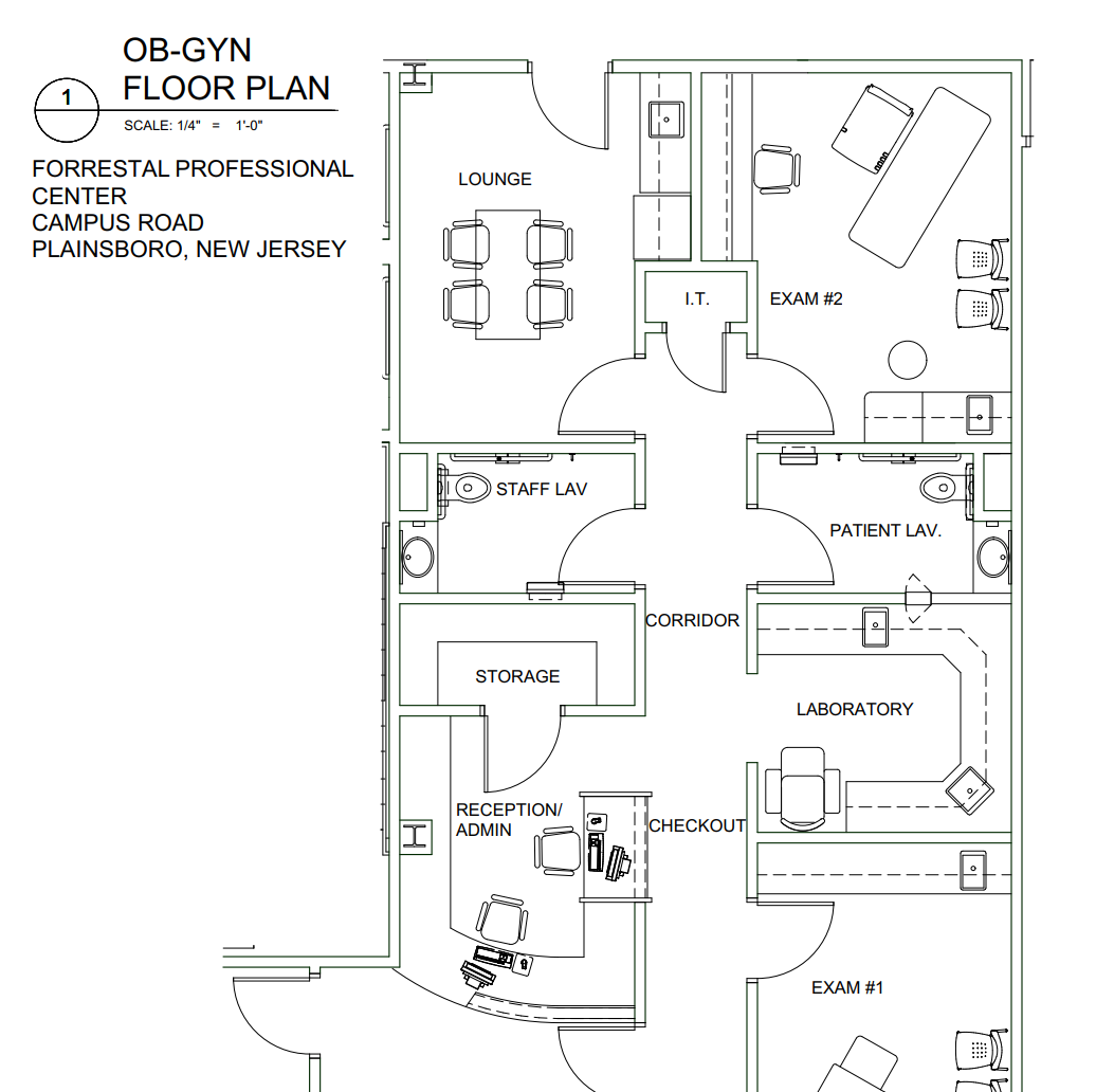 10 Forrestal Rd S, Princeton, NJ à louer Plan d  tage- Image 1 de 1