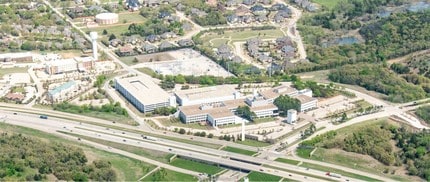 1900 W Kirkwood Blvd, Southlake, TX - AERIAL  map view