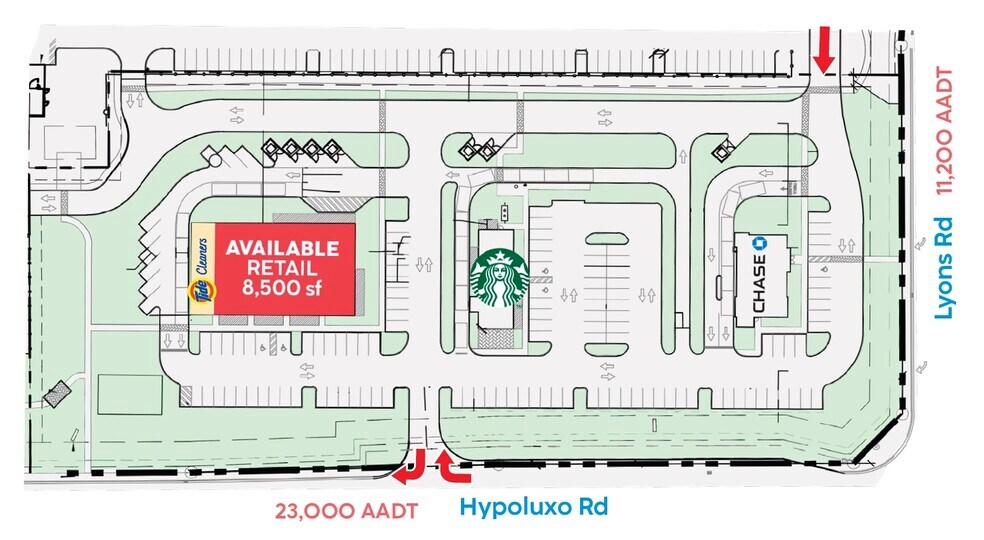 Hypoluxo Rd, Lake Worth, FL à louer - Photo du bâtiment - Image 2 de 6