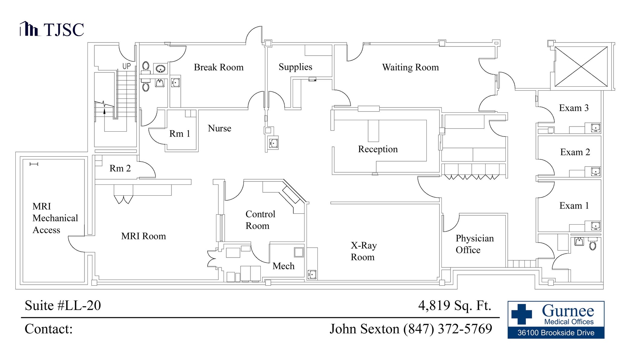 36100 N Brookside Dr, Gurnee, IL à louer Plan d  tage- Image 1 de 1