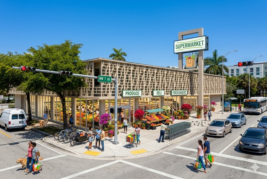 5800 NW 7th Ave, Miami, FL à louer - Photo du bâtiment - Image 2 de 15