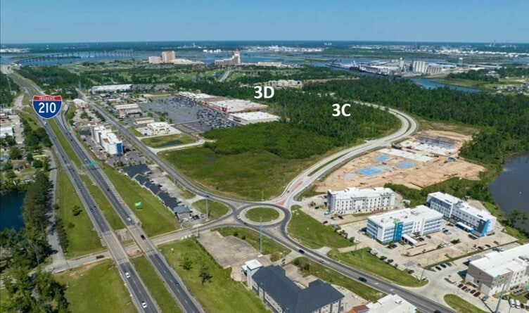 Contraband Parkway, Lake Charles, LA for sale - Aerial - Image 2 of 8