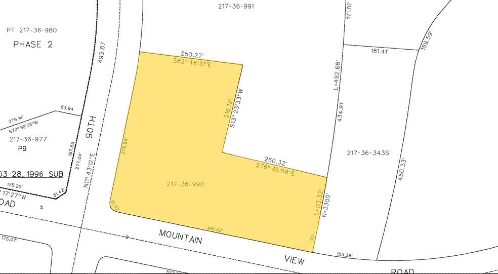 9977 N 90th St, Scottsdale, AZ à louer - Plan cadastral - Image 2 de 6