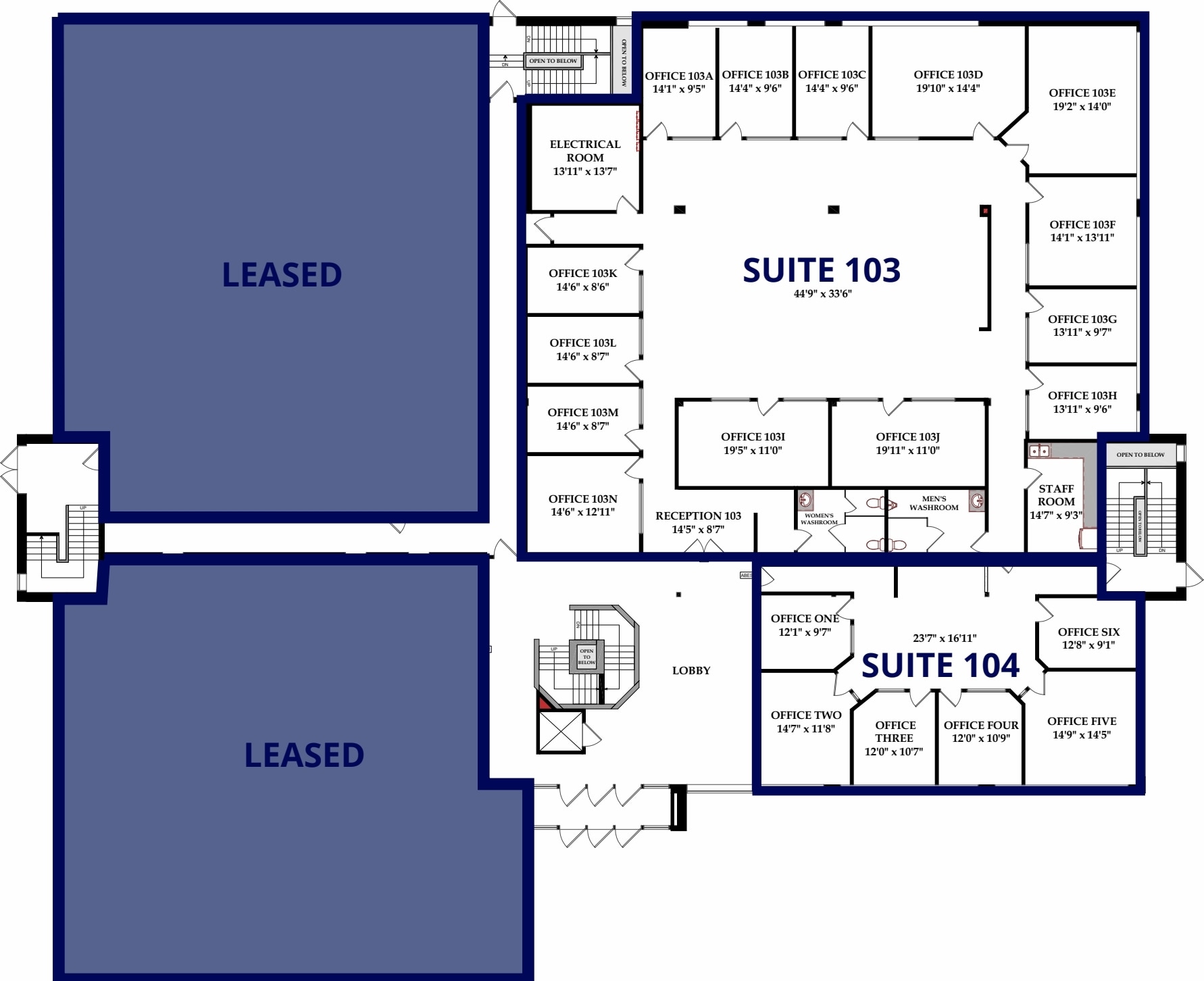 221 18th St SE, Calgary, AB for lease Floor Plan- Image 1 of 1
