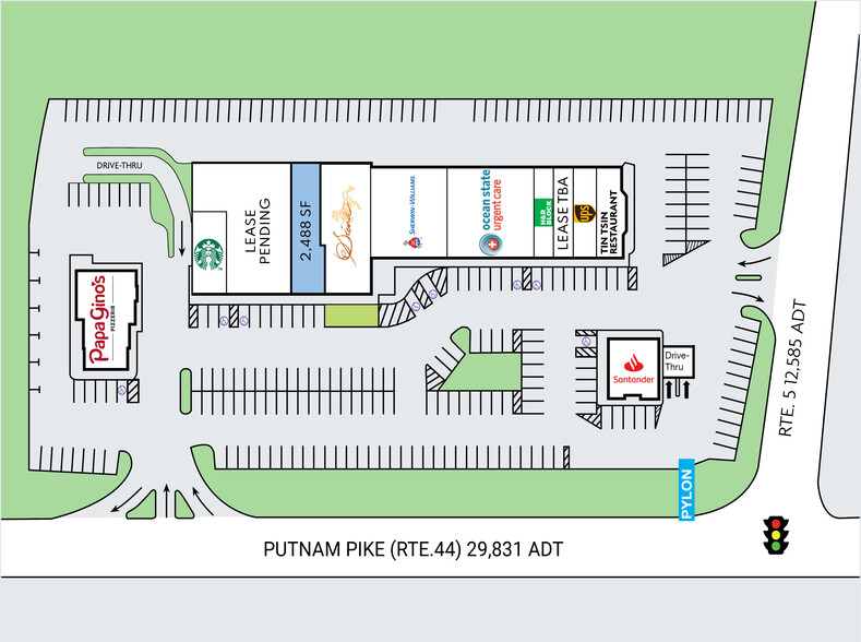 400 Putnam Pike, Smithfield, RI for lease - Site Plan - Image 2 of 12