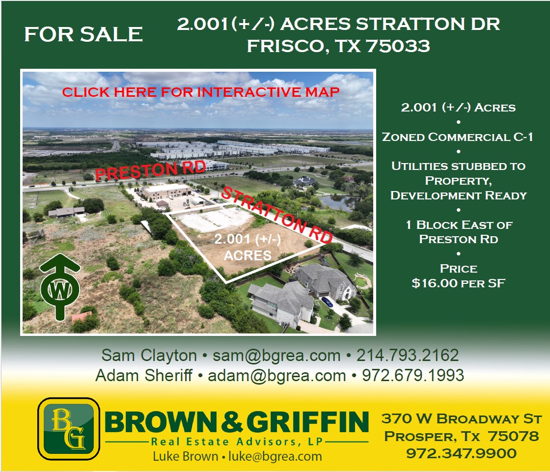 Stratton Dr, Frisco, TX for sale Building Photo- Image 1 of 4