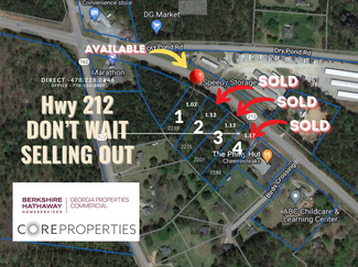 Plus de détails pour 2239 Highway 212, Covington, GA - Terrain à vendre