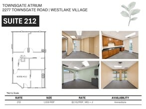 2277 Townsgate Rd, Westlake Village, CA for lease Floor Plan- Image 1 of 8