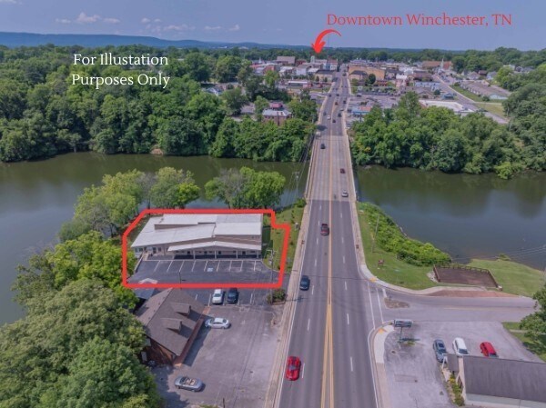 410 Dinah Shore Blvd, Winchester, TN à vendre - Aérien - Image 2 de 59