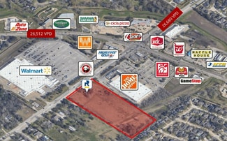 Plus de détails pour 3205 Dixie Farm Rd, Pearland, TX - Terrain à louer