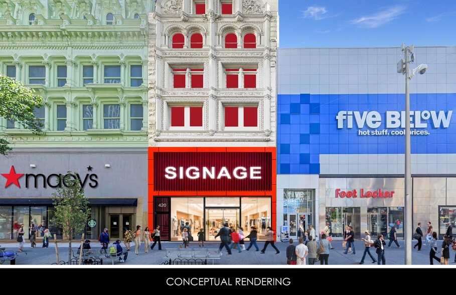 418-420 Fulton St, Brooklyn, NY for lease - Building Photo - Image 2 of 5