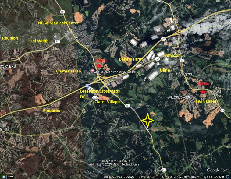 Highway 211, Hoschton, GA à vendre - Photo du bâtiment - Image 2 de 4