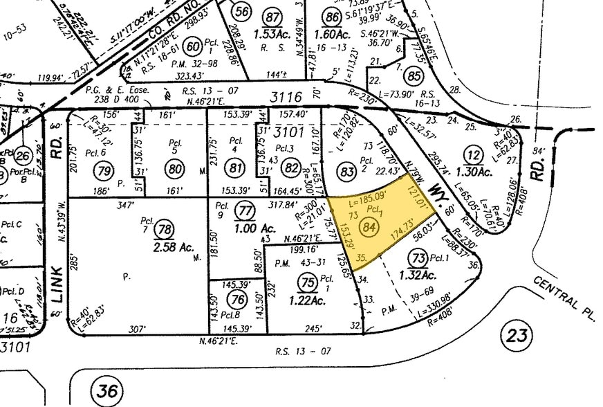 4455 Central Way, Fairfield, CA for lease - Plat Map - Image 2 of 11