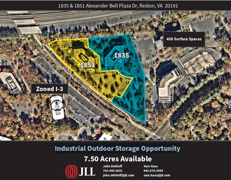 1835 & 1851 Alexander Bell Dr, Reston, VA for lease - Building Photo - Image 1 of 1