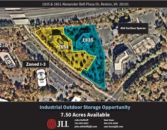 Plus de détails pour 1835 & 1851 Alexander Bell Dr, Reston, VA - Terrain à louer