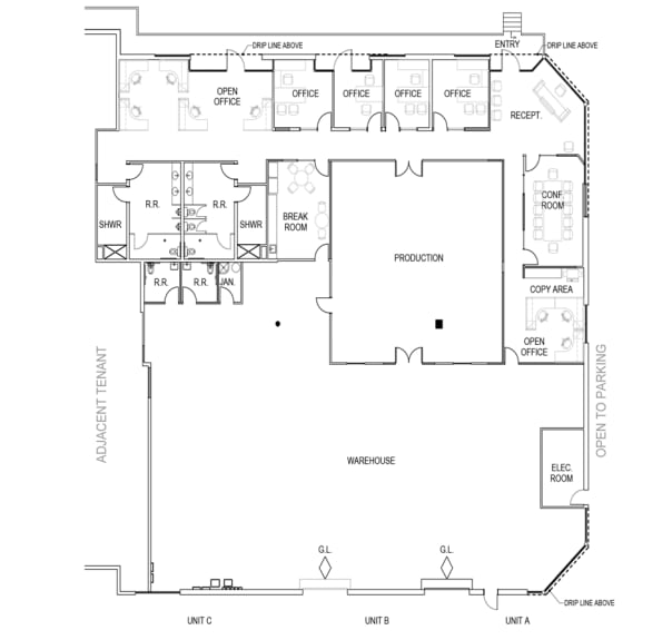 12760 Danielson Ct, Poway, CA for lease Floor Plan- Image 1 of 1