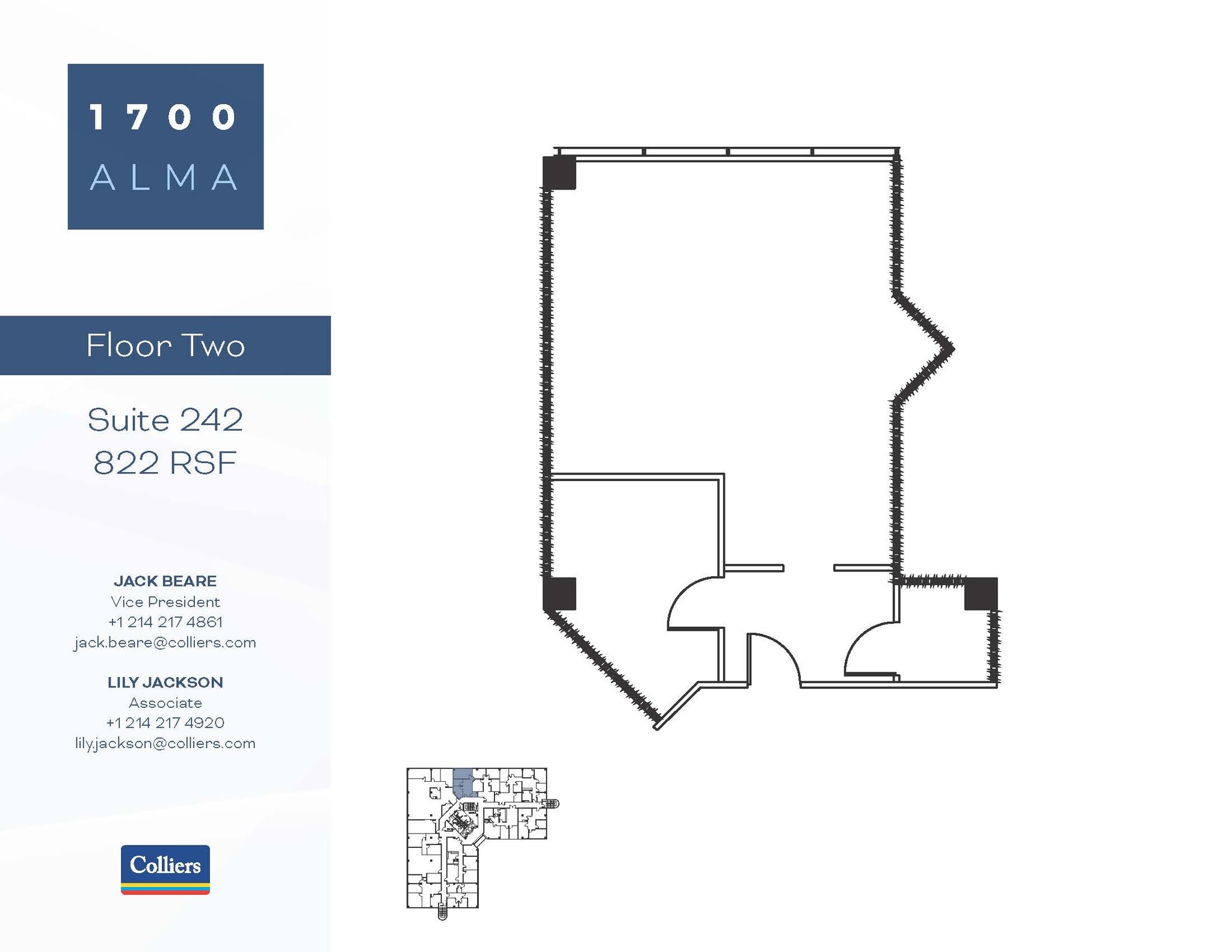1700 Alma Dr, Plano, TX for lease Floor Plan- Image 1 of 1