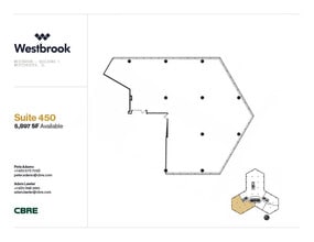 1 Westbrook Corporate Ctr, Westchester, IL for lease Floor Plan- Image 1 of 1