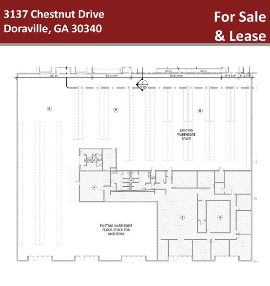 3137 Chestnut Dr, Atlanta, GA à vendre - Plan d’étage - Image 2 de 12