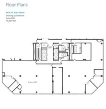 8410 W Bryn Mawr Ave, Chicago, IL à louer Plan d’étage- Image 1 de 2