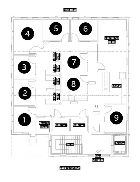 411 Saint Petersburg Dr E, Oldsmar, FL à louer - Plan d’étage - Image 2 de 9