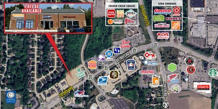 36320 Detroit Rd, Avon, OH - AÉRIEN  Vue de la carte - Image1