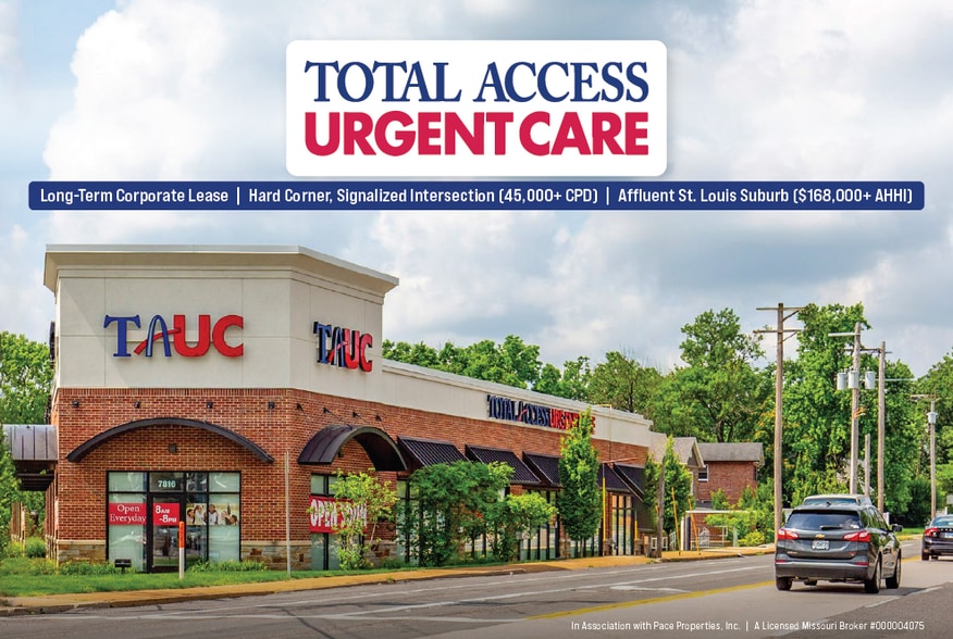 7816 Big Bend Blvd, Webster Groves, MO à vendre - Photo du bâtiment - Image 1 de 5