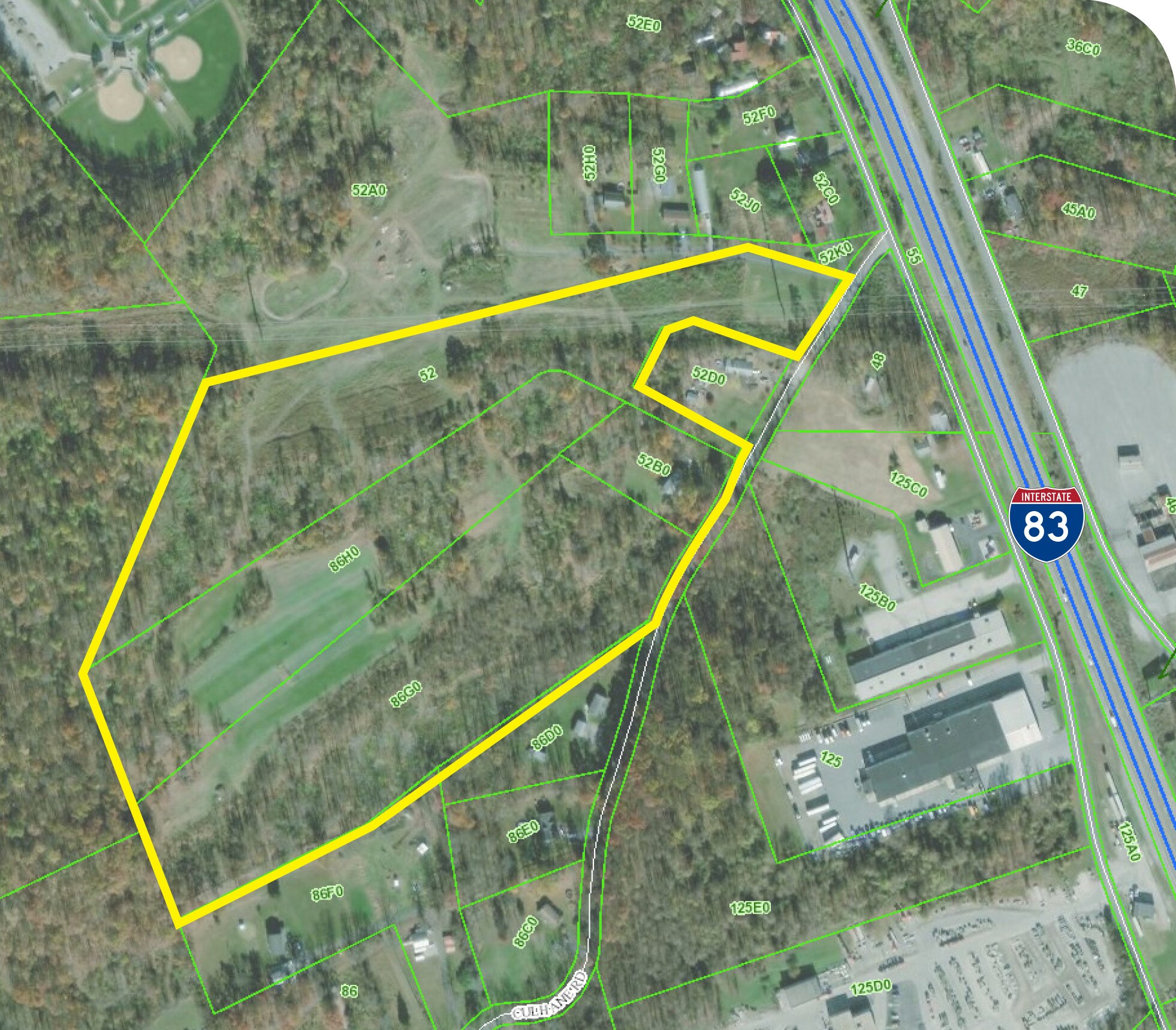 45 Culhane Rd, York Haven, PA à vendre Aérien- Image 1 de 2