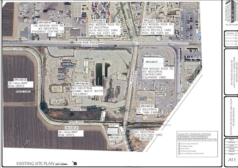 815-817 Mission Rock Rd, Santa Paula, CA à louer - Photo du bâtiment - Image 3 de 5