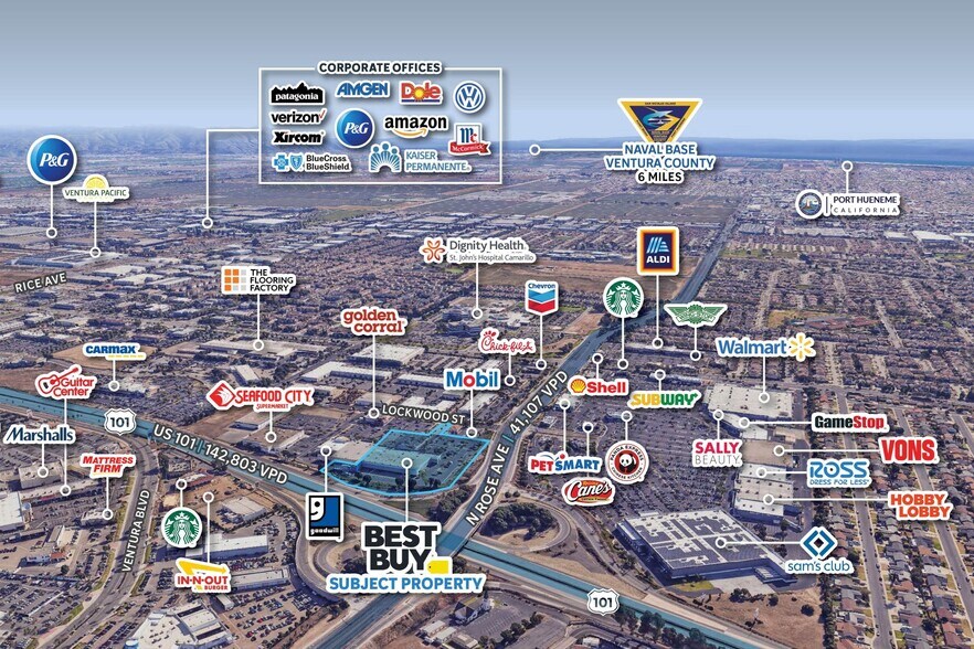 2300 N Rose Ave, Oxnard, CA à vendre - Photo du bâtiment - Image 2 de 6