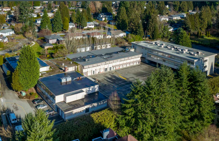 516 Brookmere Ave, Coquitlam, BC for lease - Aerial - Image 1 of 7