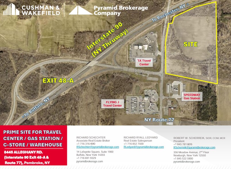 8445 Alleghany rd, Corfu, NY à vendre - Photo principale - Image 1 de 1