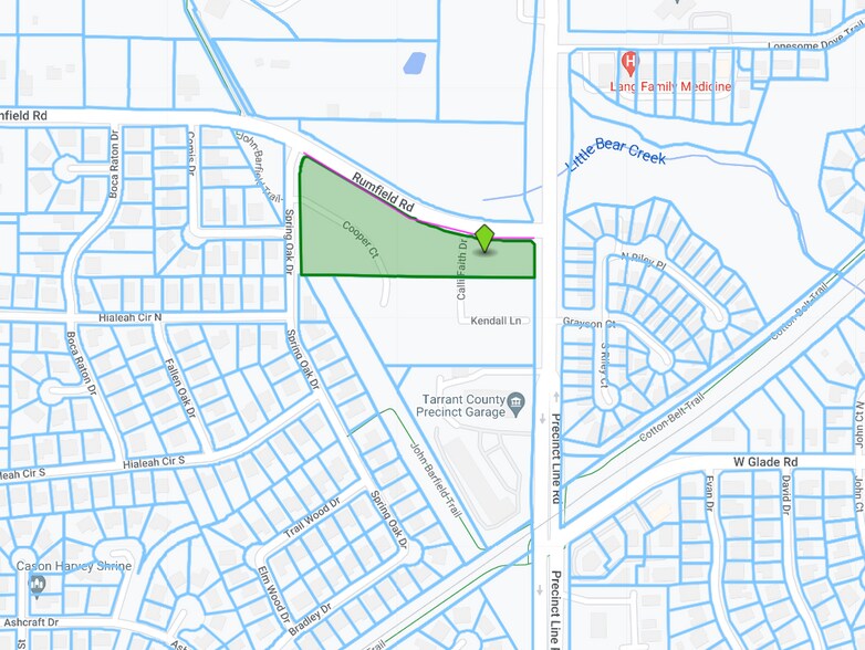 7405 Precinct Line, North Richland Hills, TX à vendre - Plan cadastral - Image 2 de 2