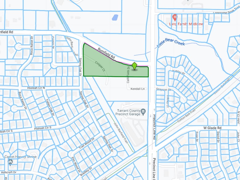 7405 Precinct Line, North Richland Hills, TX for sale - Plat Map - Image 2 of 2