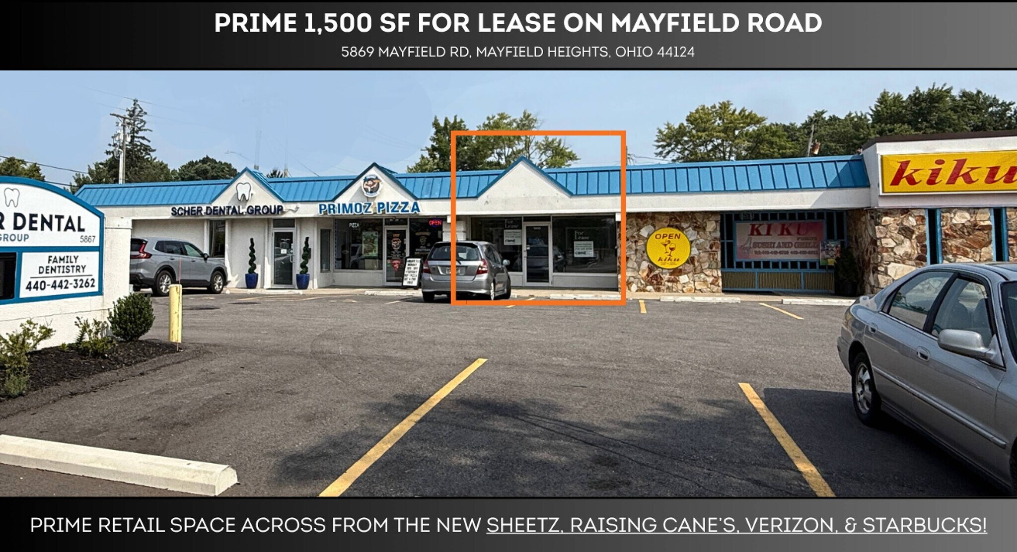5867-5873 Mayfield Rd, Mayfield Heights, OH à louer Photo du bâtiment- Image 1 de 13