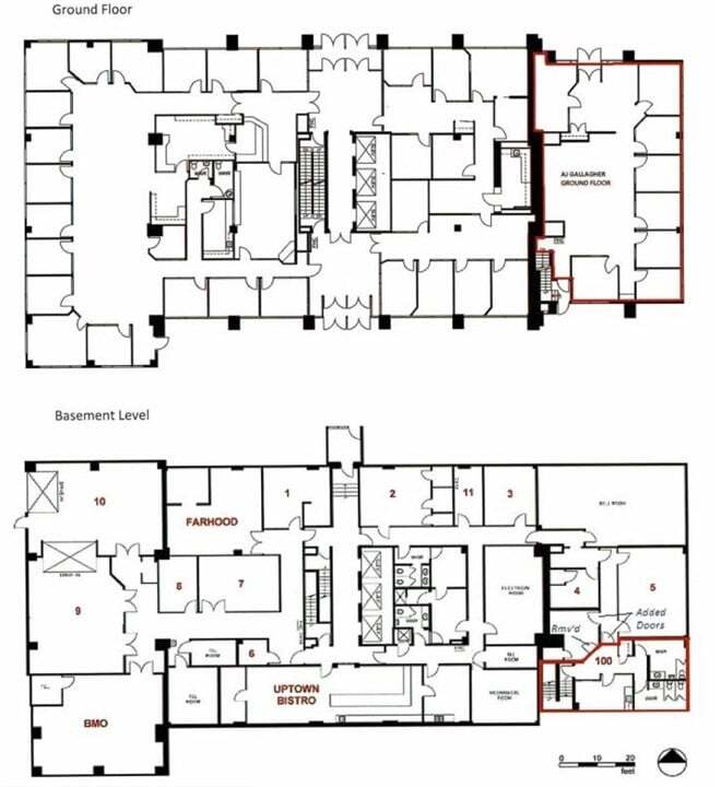 20 W Erb St, Waterloo, ON à louer Plan d’étage- Image 1 de 1