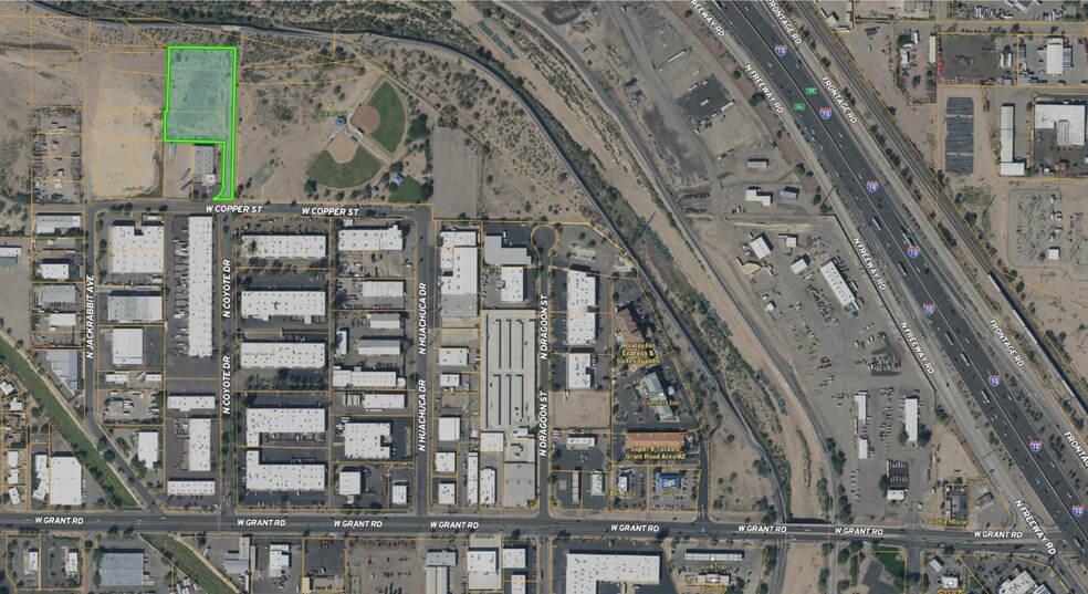 NW N. Coyote Dr and W. Copper St, Tucson, AZ à vendre - Aérien - Image 2 de 3