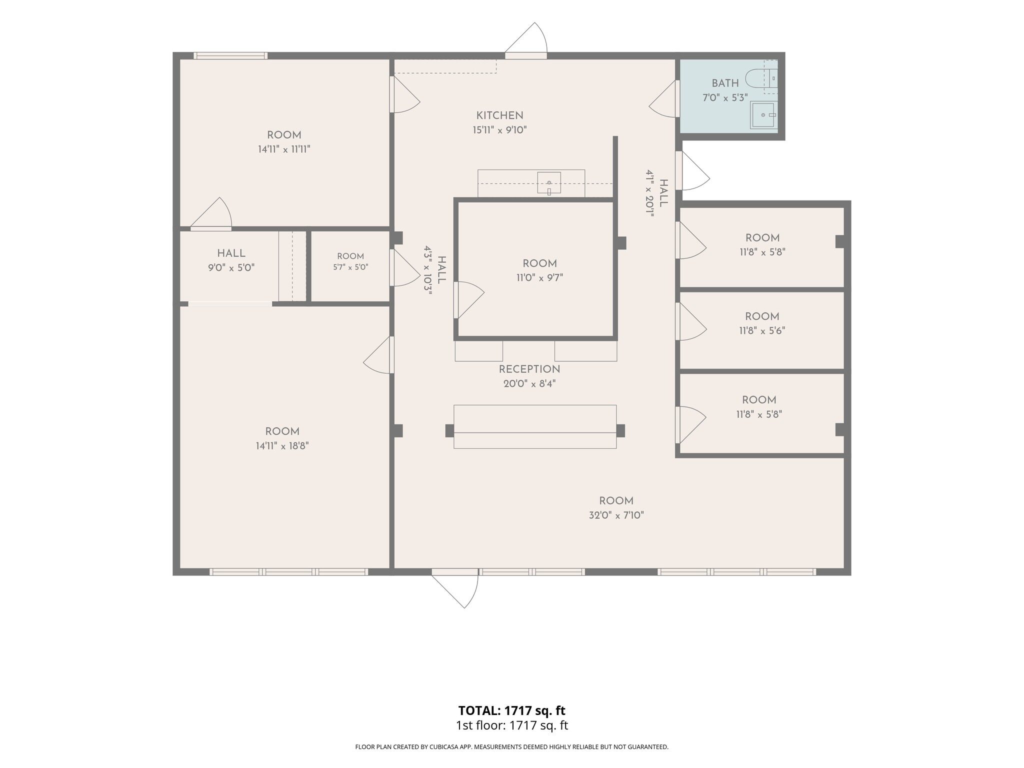 1330 E Goodman Rd, Southaven, MS for lease Floor Plan- Image 1 of 8