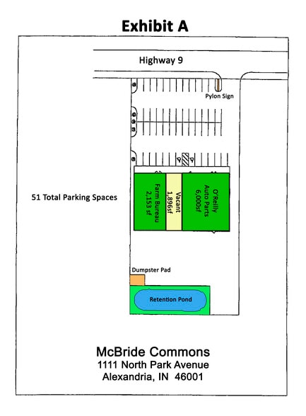1111 N Park Ave, Alexandria, IN for lease - Building Photo - Image 2 of 2