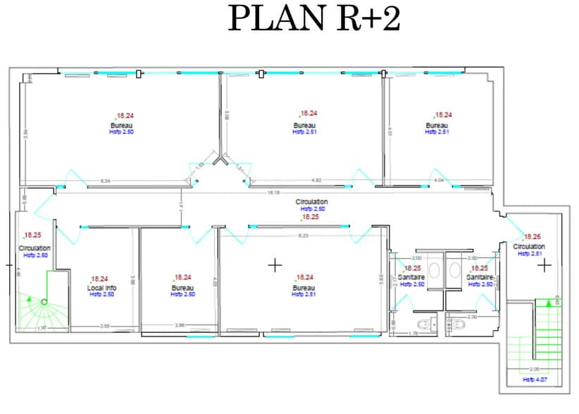 Flex dans Nanterre à louer - Plan d’étage - Image 3 de 4