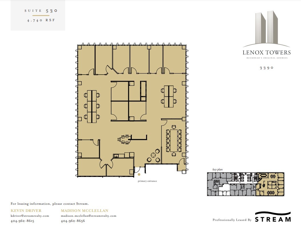 3400 Peachtree Rd NE, Atlanta, GA for lease Floor Plan- Image 1 of 1