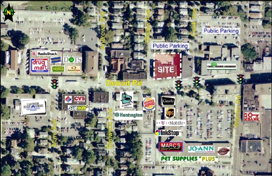 15002-15016 Detroit Ave, Lakewood, OH for sale - Aerial - Image 2 of 38