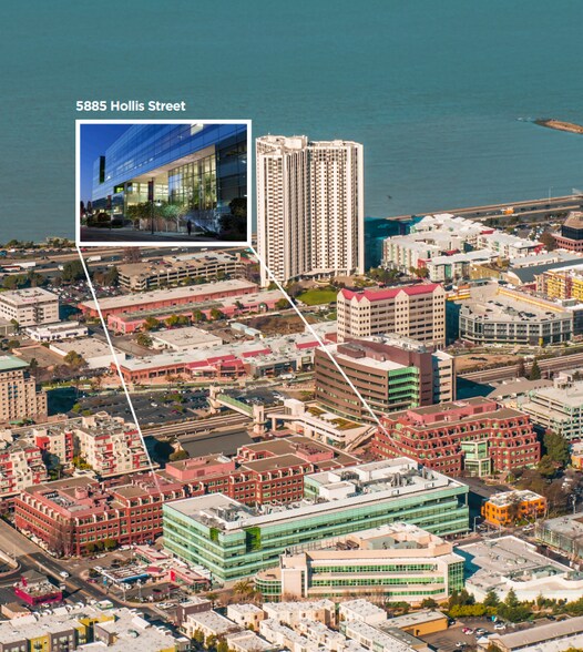 5885 Hollis St, Emeryville, CA à louer - Photo du bâtiment - Image 2 de 19