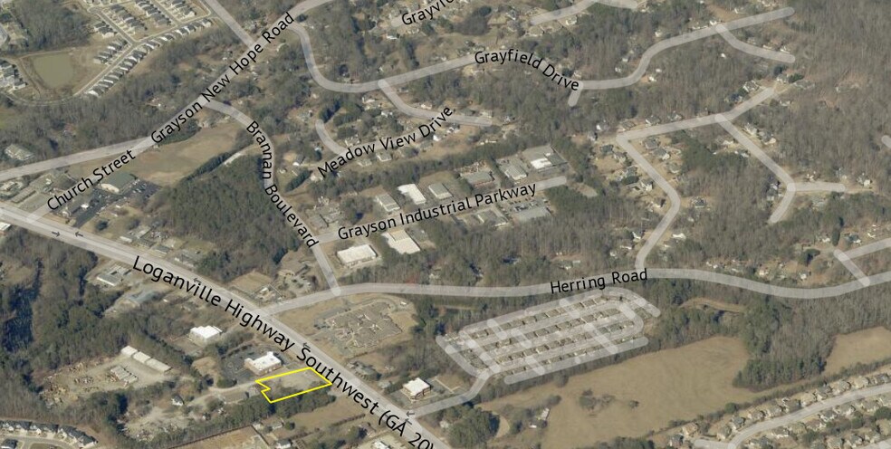 2311 Loganville Hwy, Grayson, GA à vendre - Aérien - Image 2 de 2