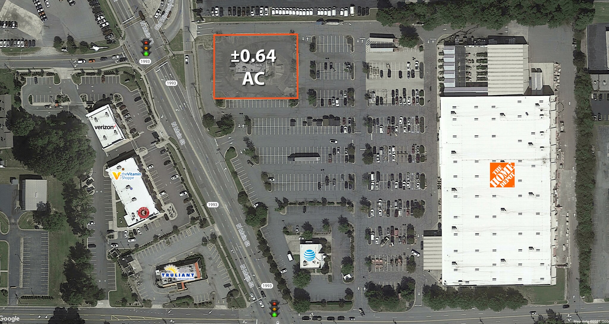2300 N Main St, High Point, NC for lease Aerial- Image 1 of 3